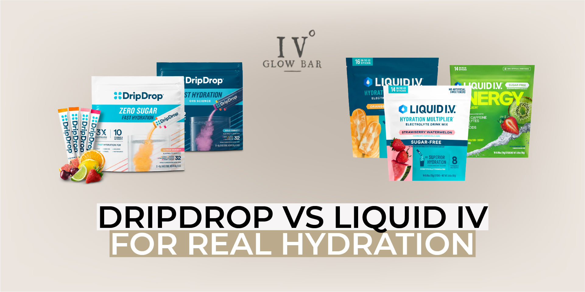 Drip Drop vs Liquid IV: Which Hydrates More? Drip Drop vs Liquid IV: Which Hydrates More?