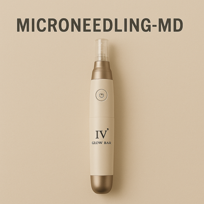 Microneedling pen — IV Glow Bar aesthetic service