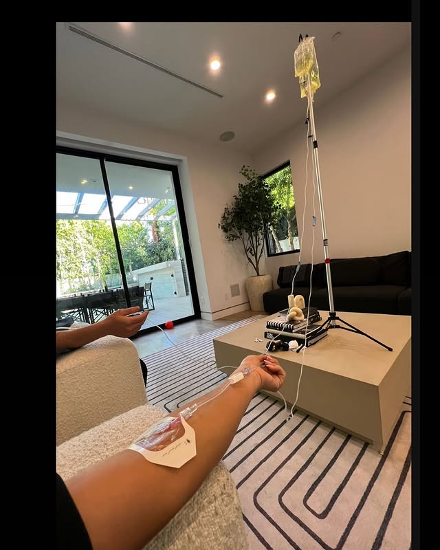 IV Glow Bar Instagram post